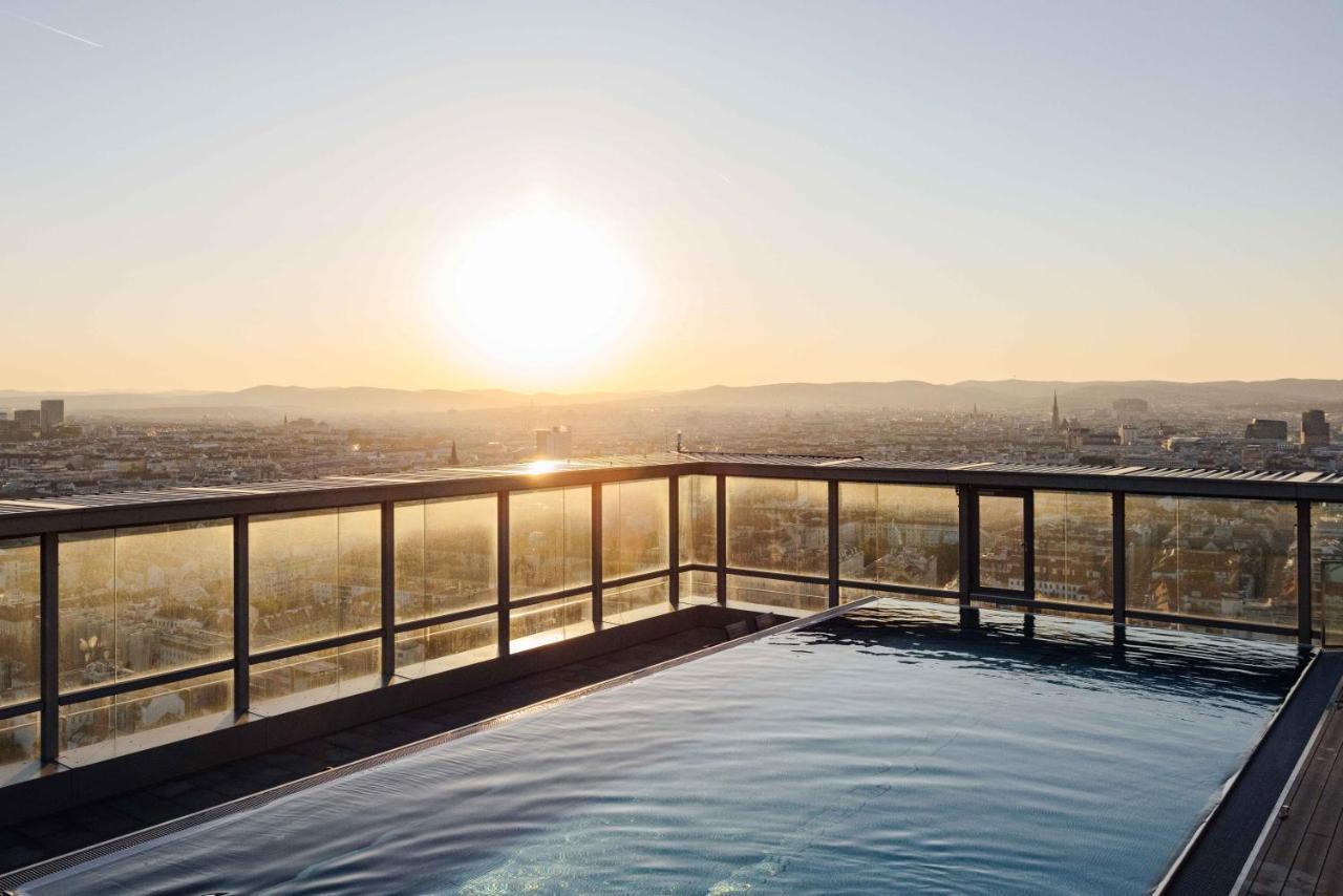 Design Apartment With Amazing View Over Vienna 2 Exterior foto